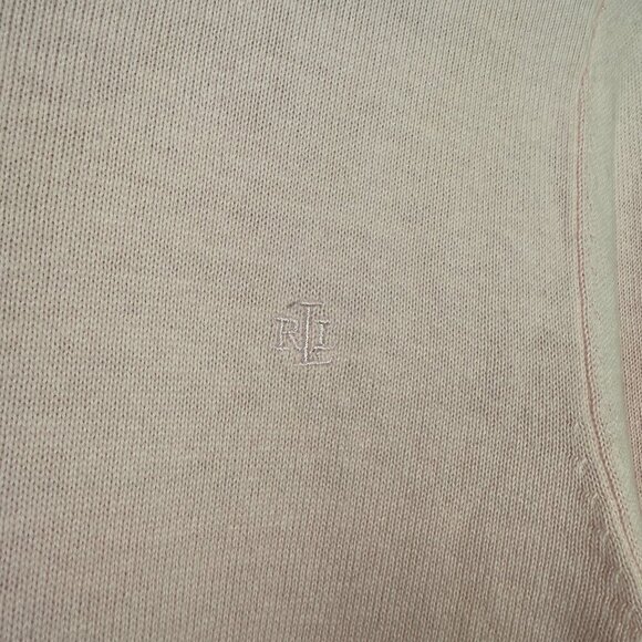NWOT Lauren Ralph Lauren Knit Turtleneck Sweater Pullover Women's Small Pink - Picture 7 of 12